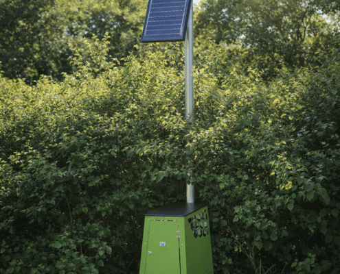 LAMI-V4-PRO-piege-a-moustique-poteau-et-panneau-solaire