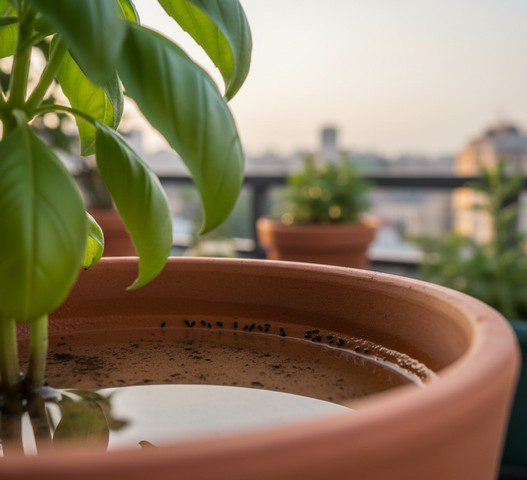 OEufs-de-moustique-tigre-colles-sur-la-paroi-dune-soucoupe-de-pot-de-fleur-contenant-de-leau-stagnante
